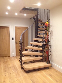 Feature stair - Salcombe, Devon