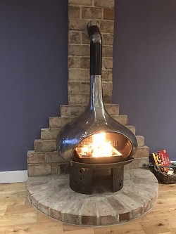 Feature fire place - Halwell, Devon