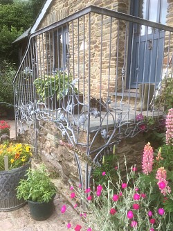 Handrail to steps - Blackawton -Devon